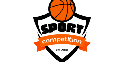Basketball Sport Logo (Facebook Post (Landscape))